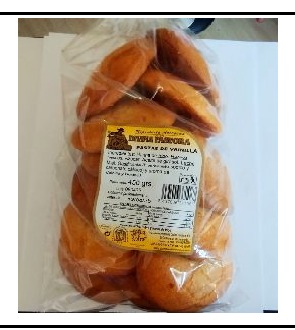 Pastas De Vainilla 450G 6U Divina Pastora