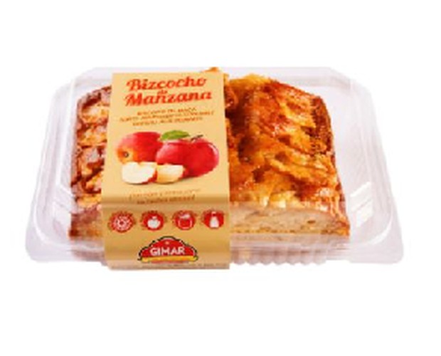 Bizcocho Manzana 300g Blister Gimar