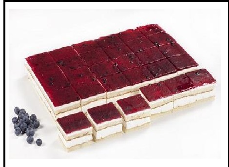 Plancha Queso Frambuesa 1,8 Kg