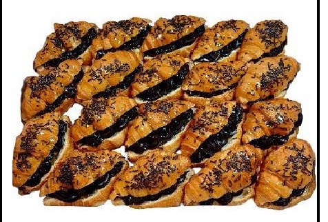 Croisant Relleno Choco 1.7 Kg Pastelcentro