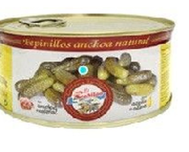 Pepinillos Sabor Anchoa 550g 6u Cabildo