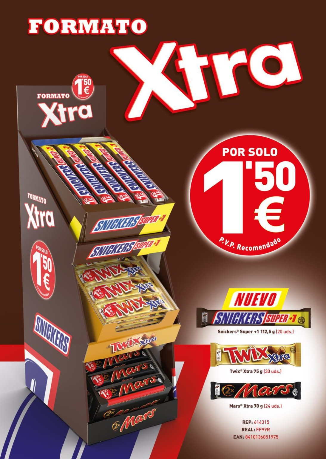 Expositor formato Xtra