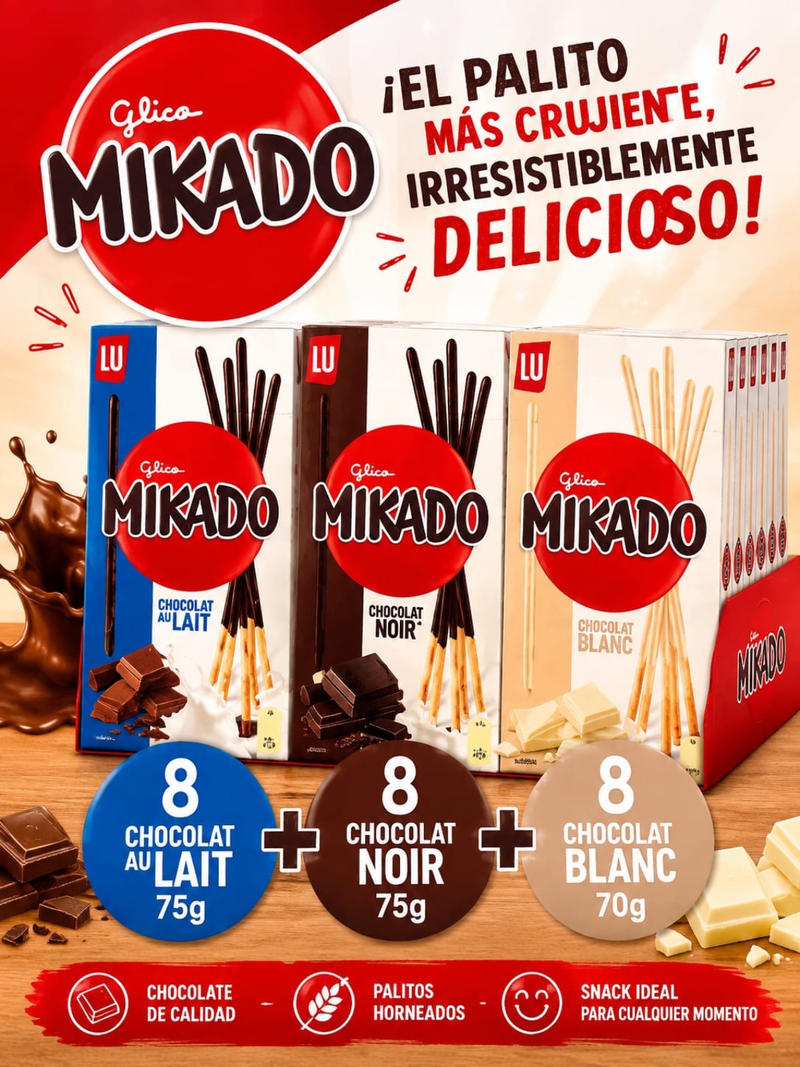 Expositor Mikado surtido
