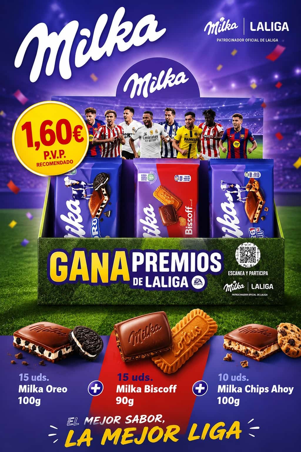 Expositor Milka LaLiga