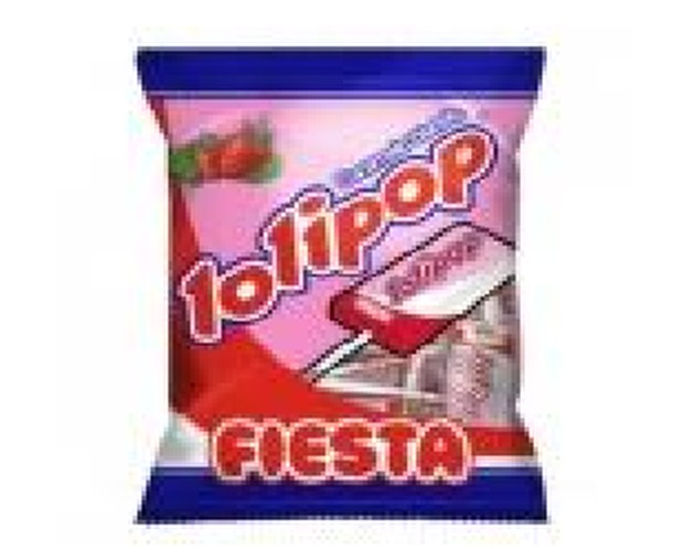 Lolipop Fresa Masticable 15u 84g Fiesta