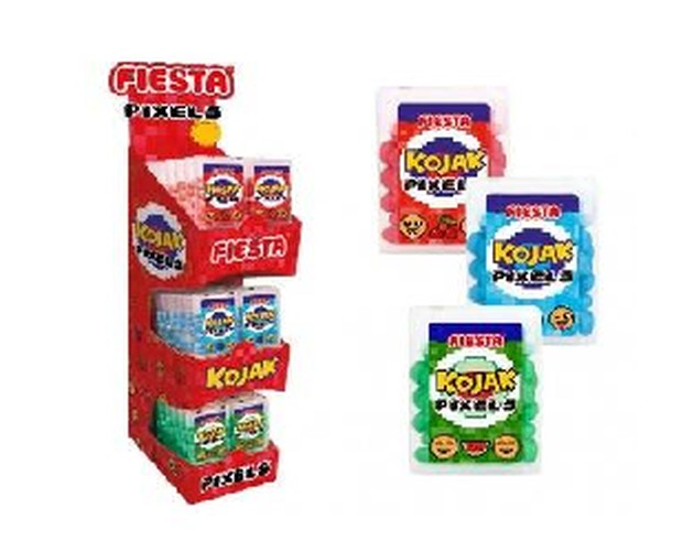 Expositor Pixels Surtidos 54u 14g Fiesta