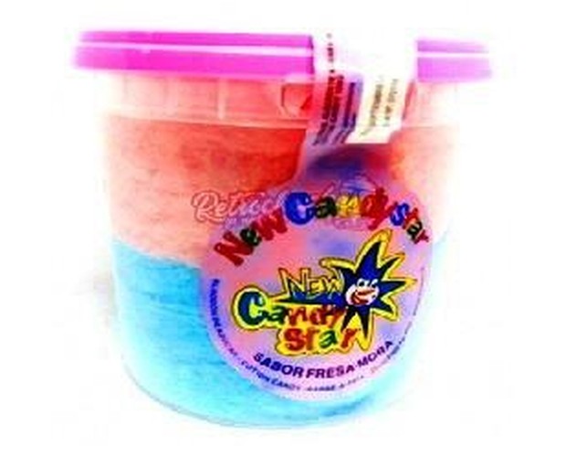 Algodon De Azucar Tricolor 6u 50G