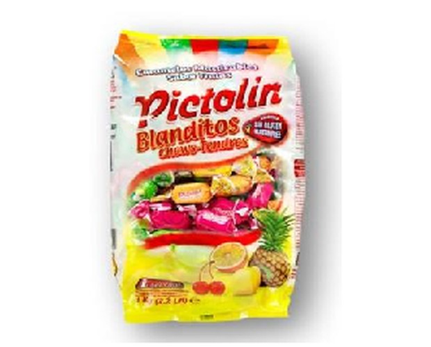 Caramelo Pictolin Blandito Frutas 100g 12U.