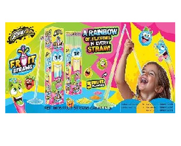 Cañas Sidral Fruit Straws 12g 90U