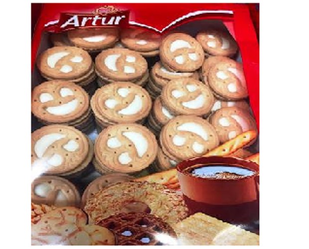Galleta Risitas Blancas 1,5kg gr.