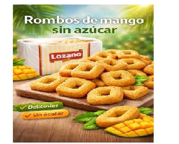 Rombos De Mango Sin Azucar 2,5K