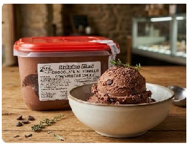 Helado Chocolate Al Tomillo 3 L Zona Aragón