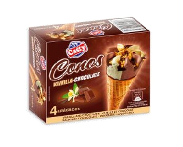 16118- Cono Vainilla Choco Pack 4X125G 6U
