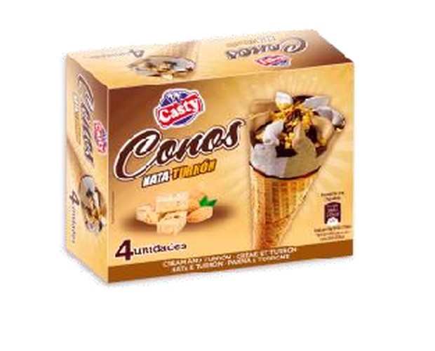 16119- Cono Turron Pack 4X125ml 6U