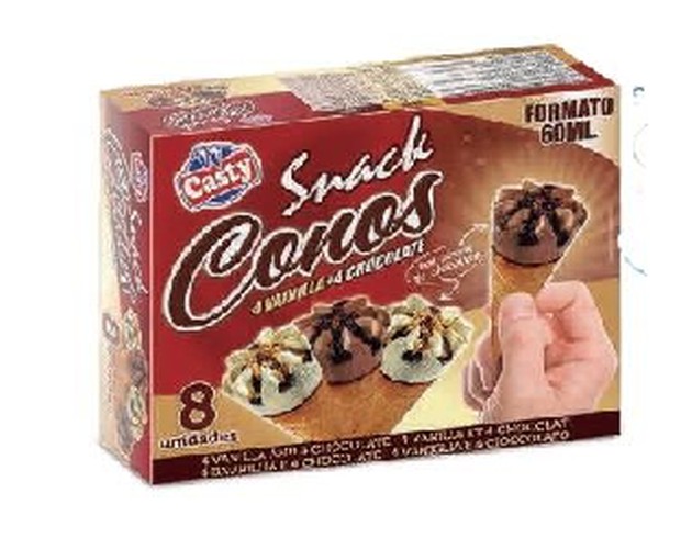 Conos Snack 8u 60ml