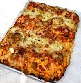 Pizza Cuadrada Kebab 220g 24U