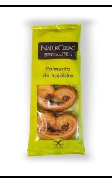Palmera de hojaldre sin gluten 160 g Naturceliac